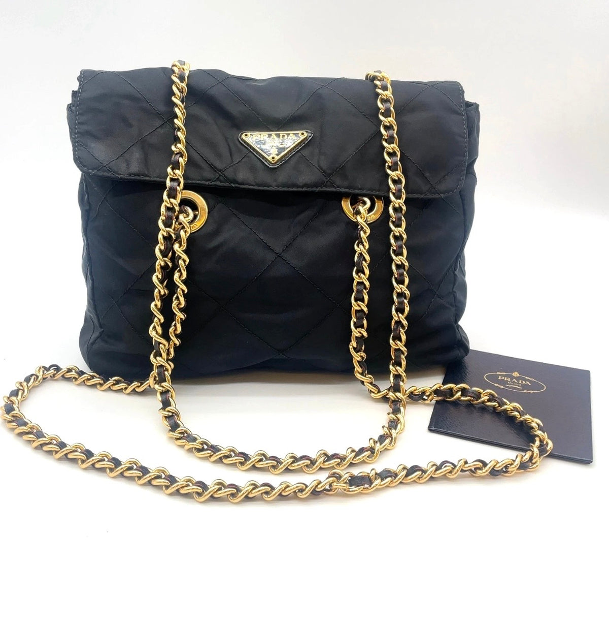 Prada nylon shoulder bag