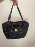 Coach Leah tote bag vintage