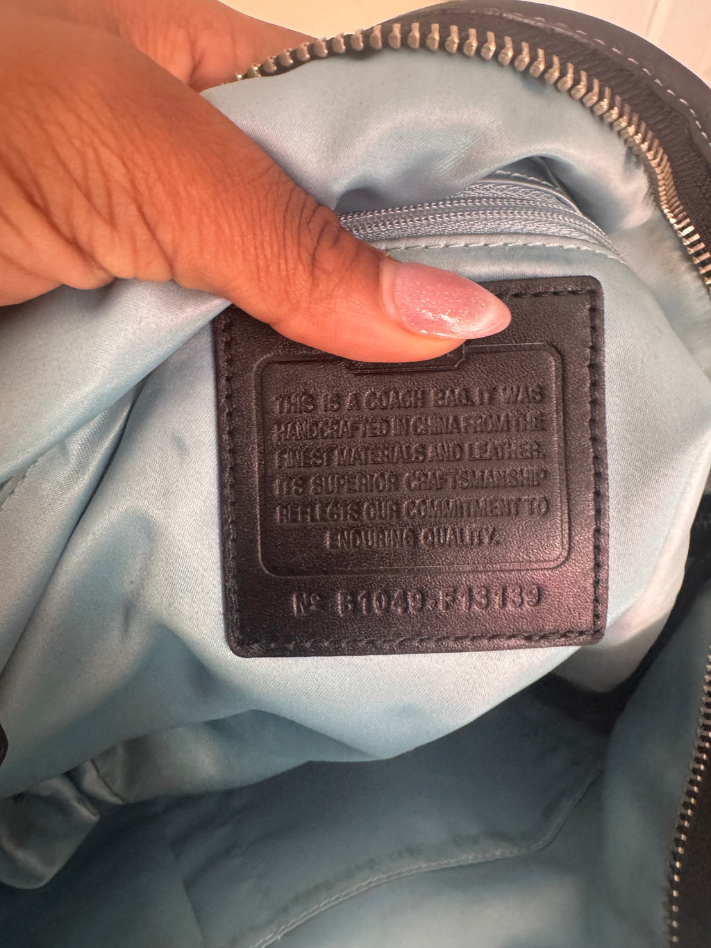 Coach Leah tote bag vintage