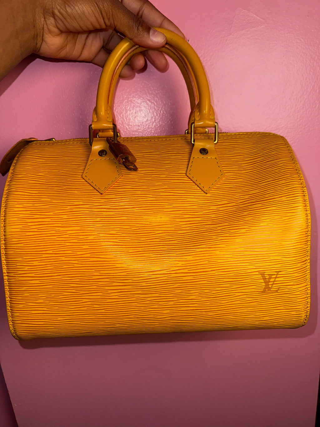 Louis Vuitton epi leather-speedy 25