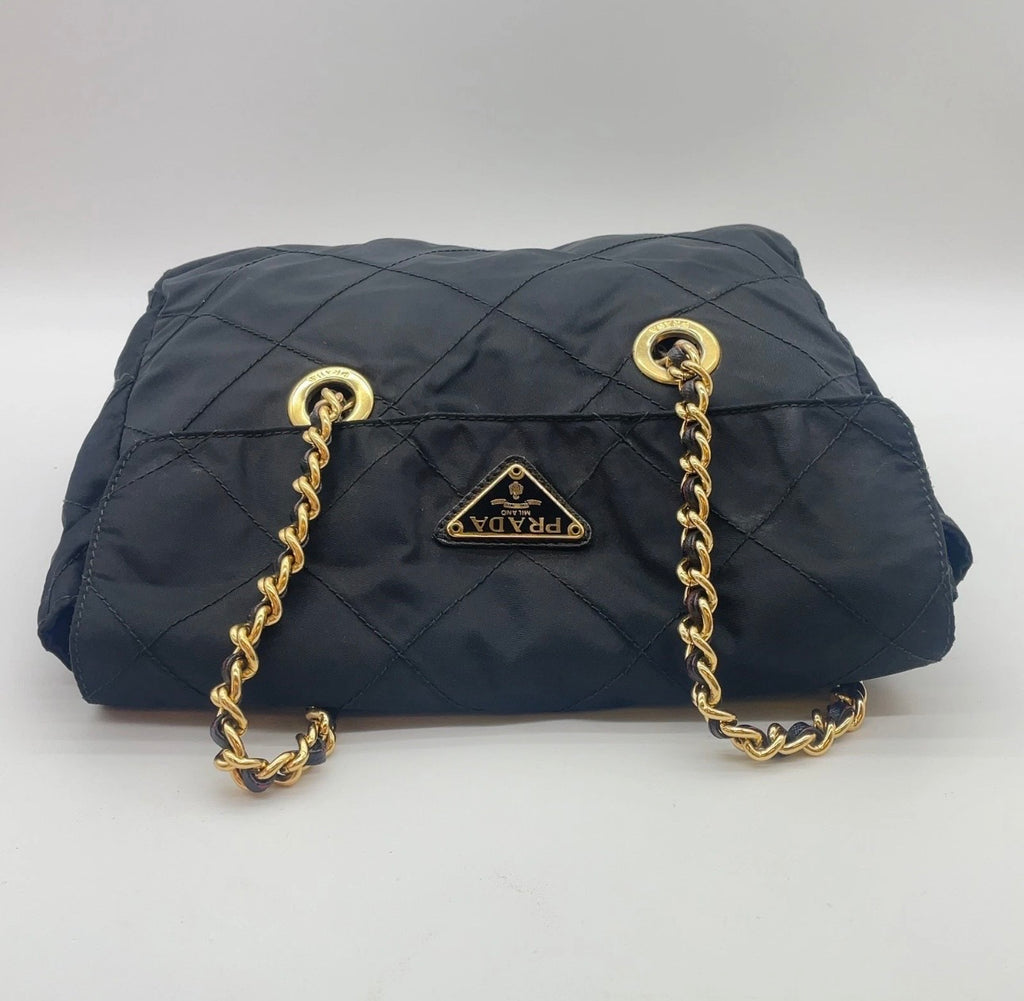 Prada nylon shoulder bag