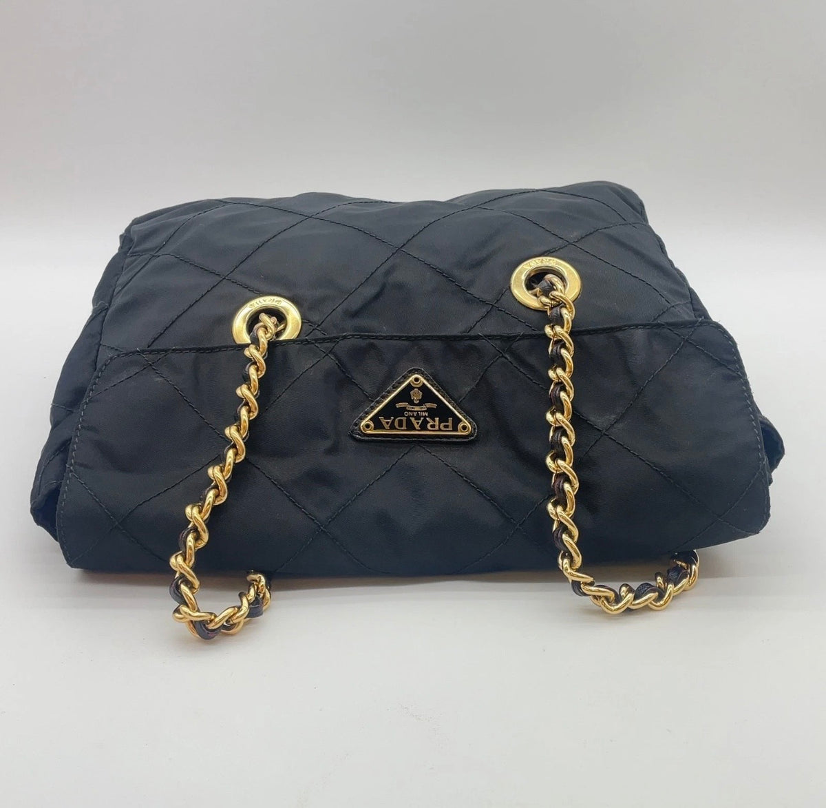 Prada nylon shoulder bag