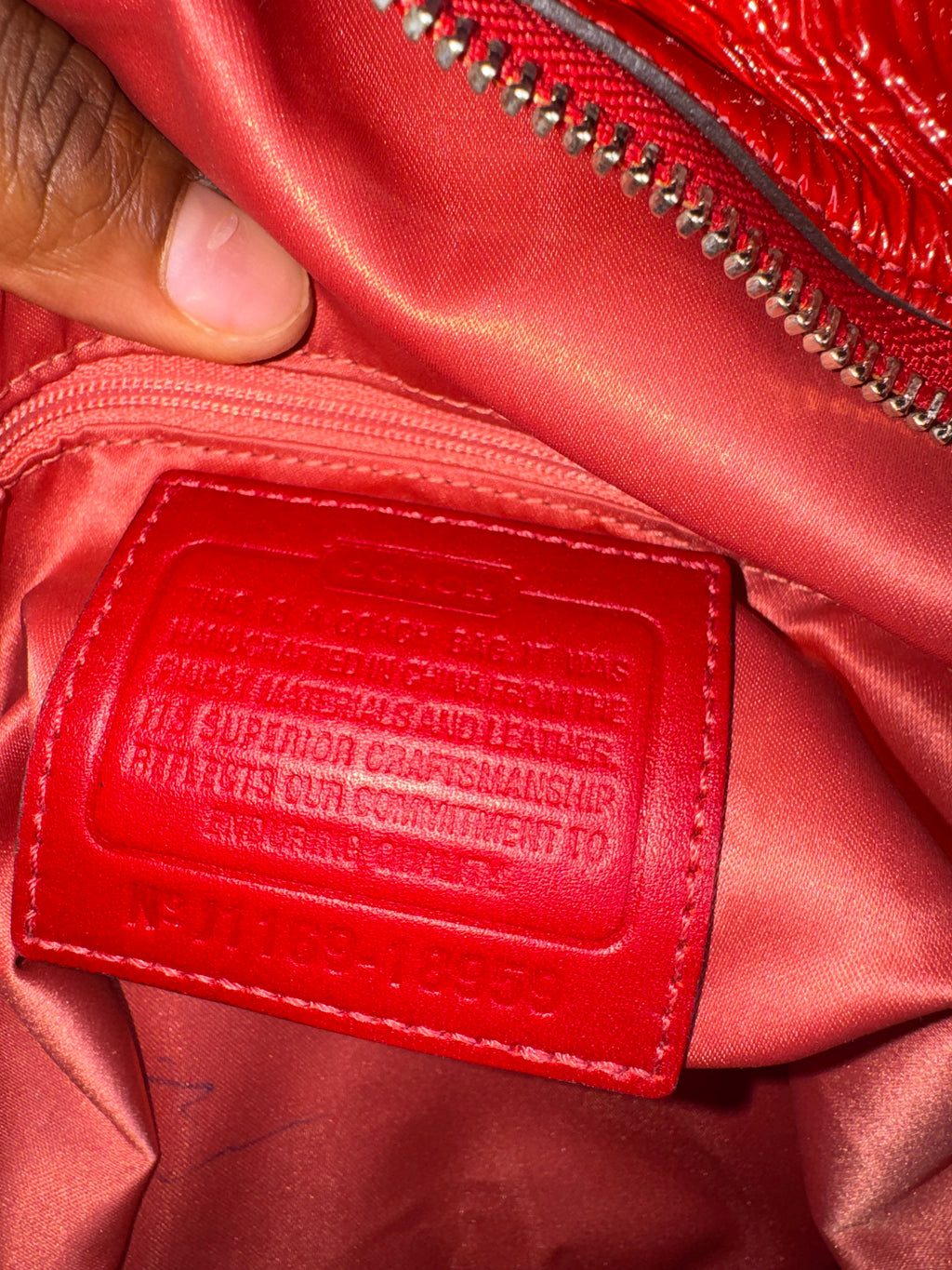 Coach maggie Madison hobo-patent leather