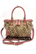 Gucci tote-pink leather