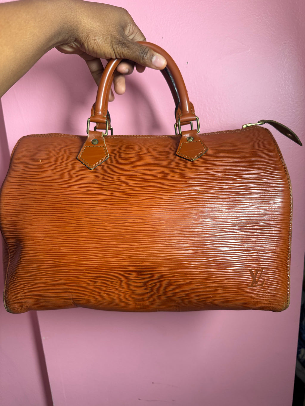Louis Vuitton speedy 30 epi leather-Kenya Brown