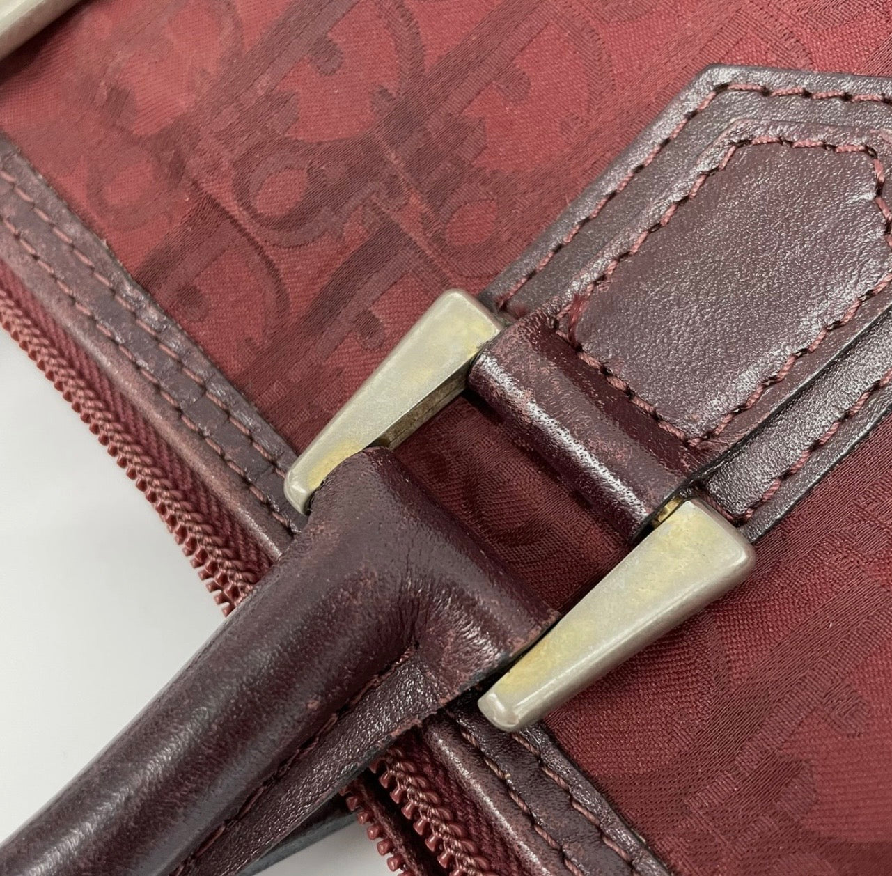 Christian Dior Bordeaux Trotter Bag