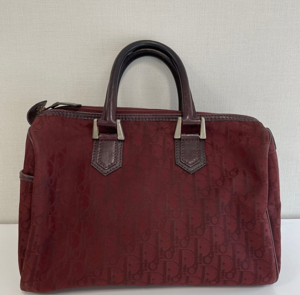 Christian Dior Bordeaux Trotter Bag