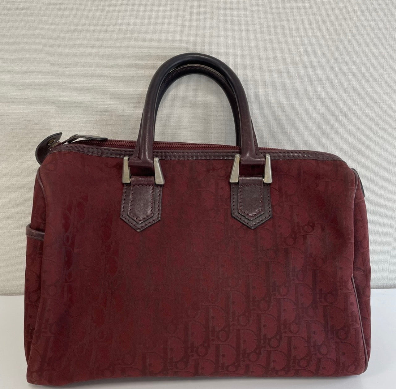 Christian Dior Bordeaux Trotter Bag