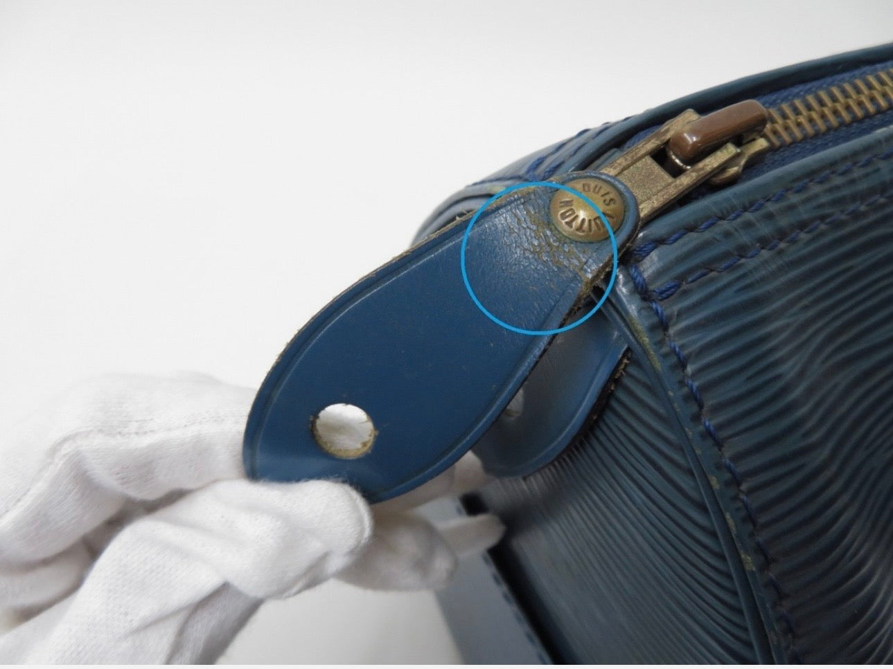 Louis Vuitton Speedy 25 Epi Leather -Toledo Blue
