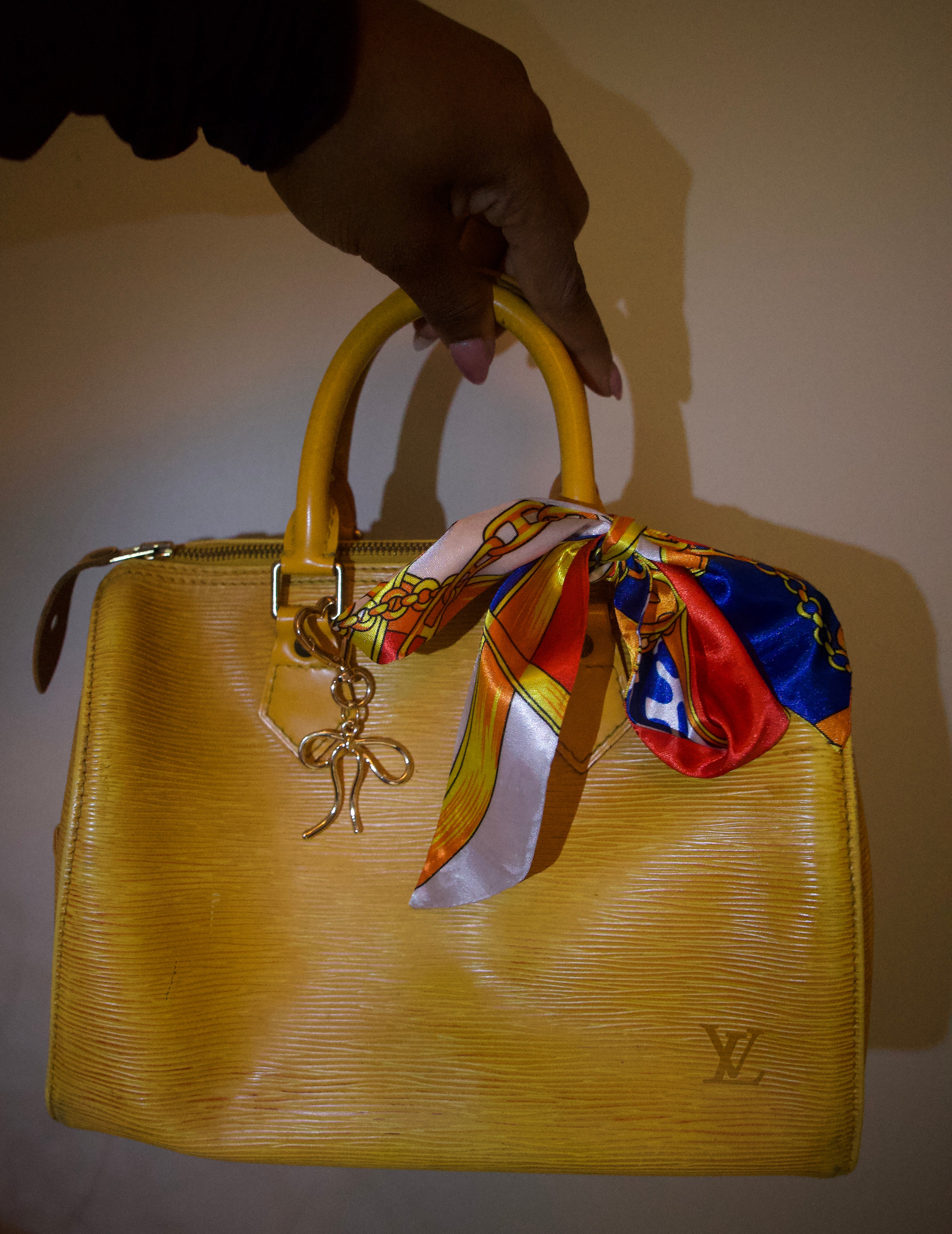 Louis Vuitton Speedy 25 Epi Leather - Tassili Yellow